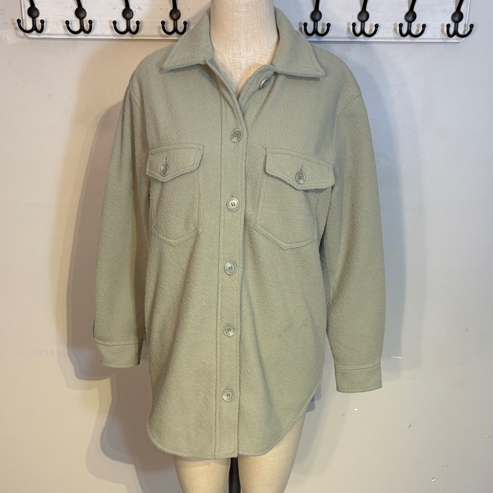 Rachel & Zoe Sage Utility shacket size small